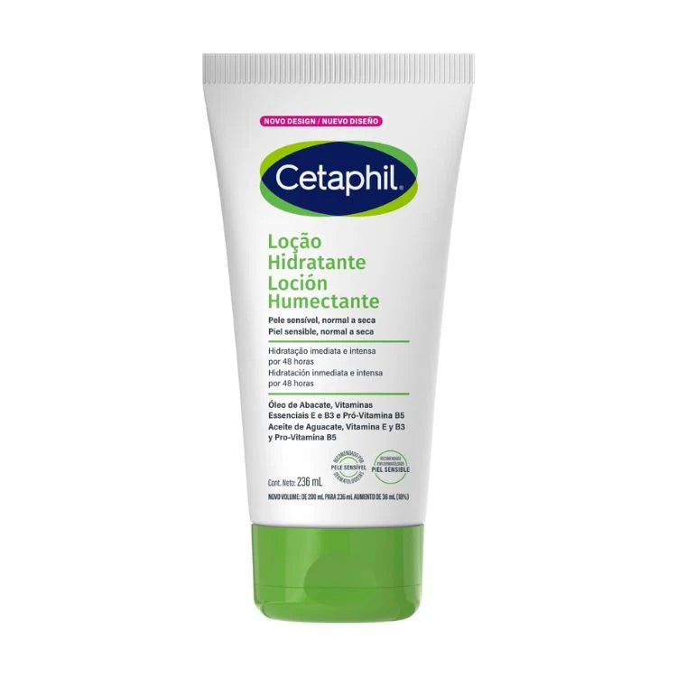 Cetaphil Loci—n Humectante Corporal e Hidratante para Piel Seca y Sensible 236 ml