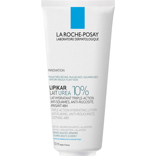 Lipikar Lait Urea 10% Hidratante para pieles secas 200 ml
