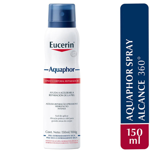 Eucerin Aquaphor spray corporal reparador para piel seca 150ml.