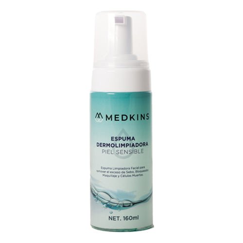 Espuma Piel Sensible MEDKINS 160ml - mynextderma